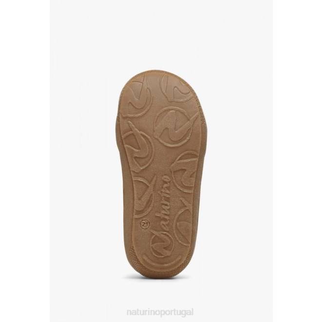 crianças Naturino abóbora langen sandálias semi-fechadas com inserção elástica HTF8598