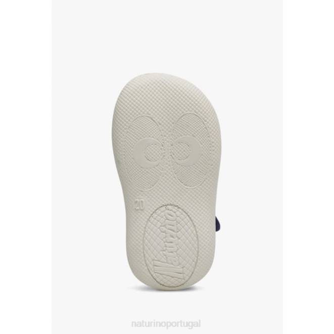 crianças Naturino jeans paros sandálias abertas em tecido HTF8340