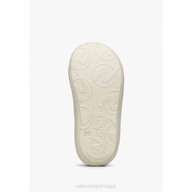 crianças Naturino azul claro casulo vl sapato primeiros passos em tecido com estampa floral HTF867