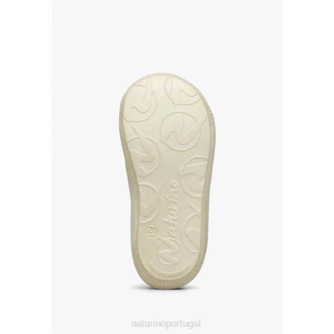 crianças Naturino pó rosa casulo vl sapatos de primeiros passos de camurça HTF898