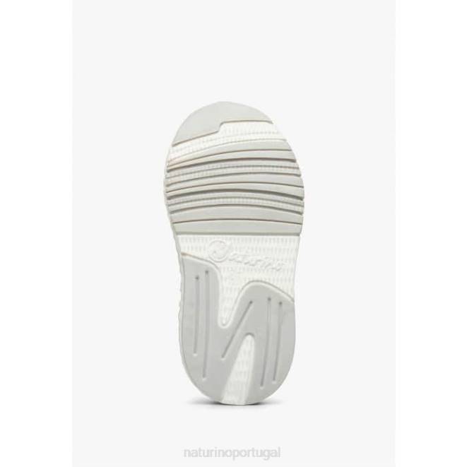 crianças Naturino amarelo jesko vl. tênis camurça e tecido técnico HTF8373