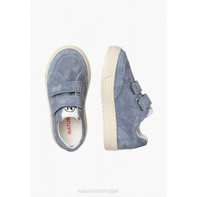 crianças Naturino azul ariton vl. tênis de tecido HTF8429