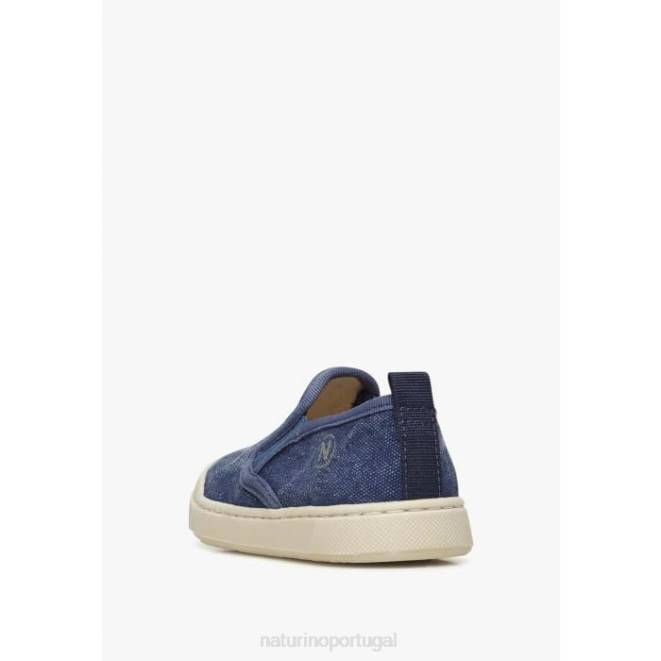 crianças Naturino azul hentor tênis de tecido HTF8393