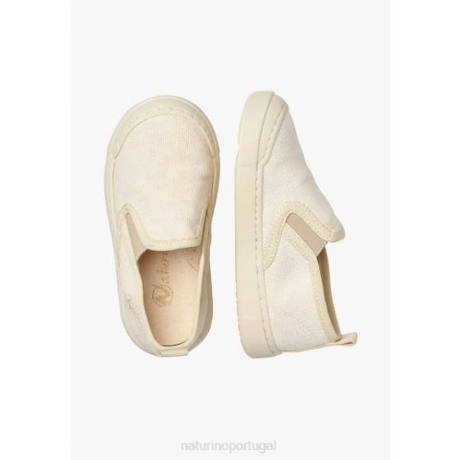 crianças Naturino creme hentor tênis de tecido HTF8421