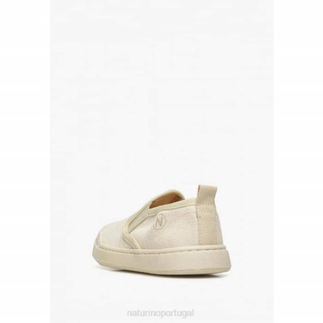 crianças Naturino creme hentor tênis de tecido HTF8421