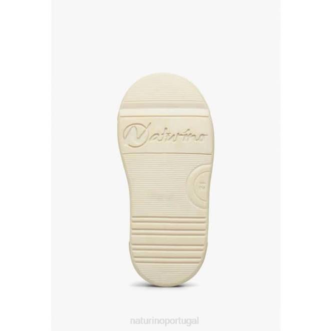 crianças Naturino creme hentor tênis de tecido HTF8421