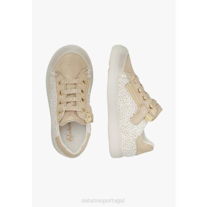 crianças Naturino platina CEP de eindhoven tênis de camurça HTF8519