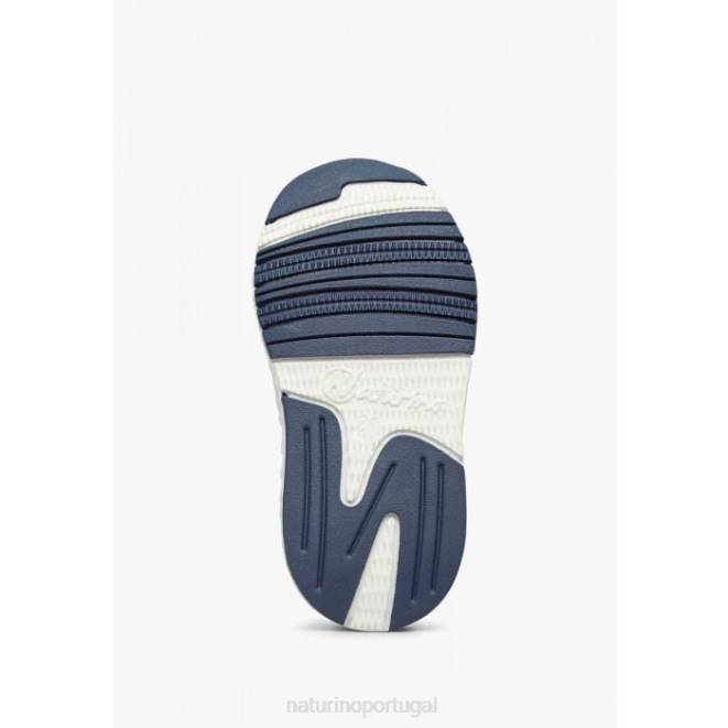 crianças Naturino pomba cinza jesko vl. tênis camurça e tecido técnico HTF8413