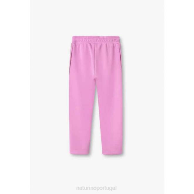 crianças Naturino lilás gwen calças de algodão HTF8610