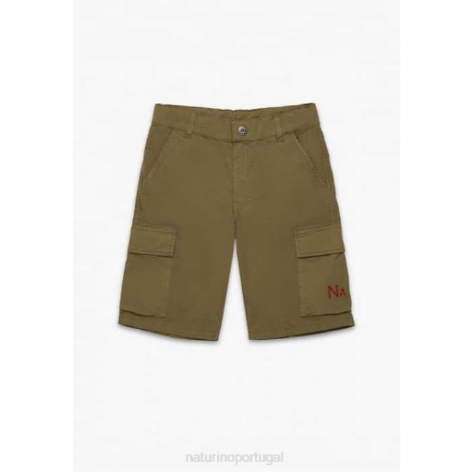 crianças Naturino militares horácio bermuda cargo HTF8609